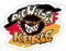 Spreadshirt Die Wilden Kerle Logo Deutschlandfahne Sticker Aufkleber, 10 x 10 cm, Mattweiß