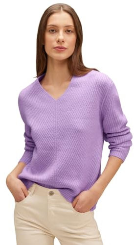 Street One A302538 Jersey de Punto, Soft Pure Lila Melange, 46 para Mujer