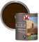 V33 High Protection Woodstain - 8-Year Guarantee - UV Filters - Water-Repellent - Quick-Drying - Only 2 Coats - Dark Oak 2.5 litres