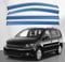 RAKTDA Auto Windabweiser für VW Touran 2004 2005 2006 2007 2008 2009 2010 2011 2012 2013 2014 2015, Montage Einfache Autofenster Regenabweiser Wasserdicht Deflektoren Auto Zubehör