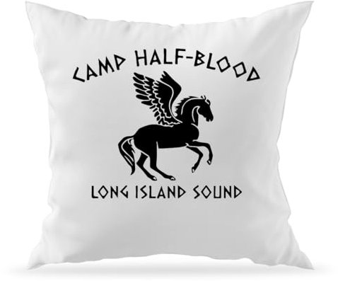 Moonai Camp Half Blood Long Island Sound Dekorativer Sofakissenbezug und Füllung 40x40
