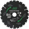 Echo Corner 210mm (30mm bore) 24-Tooth Fast Rip Wood Plywood MDF Plastic Veneer Lumber Laminate for Circular Saw