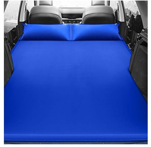 MAJHER Auto Luftmatratze für Touran 2016-2020, Aufblasbare Matratze Tragbare Reisen Camping Outdoor Bewegliche Luftbett Multifunktional Zubehör,B/Blue