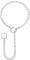 MILAKOO Y2K Rock Style Cat Ring Slip Chain Necklace for Women Animal Minimalist Simple Cute Jewelry