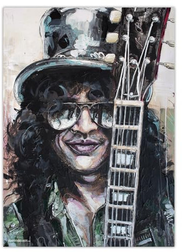 Jos Hoppenbrouwers Slash, Guns 'n Roses Poster (50 x 70 cm)