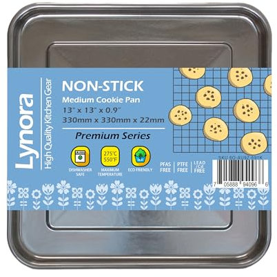 Baking Tray for Ninja Foodi Flip Oven, 33cm x 33cm, Non-Stick Enamel Oven Tray, Dishwasher Safe, OEM Quality