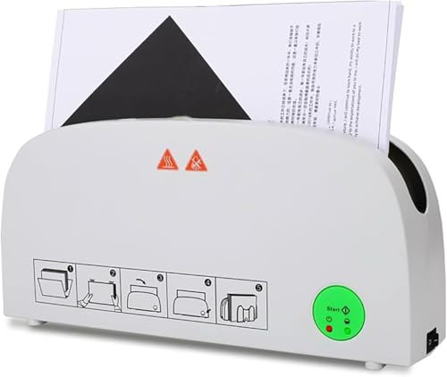 Elektrisches Mini-A4-Thermobindegerät, A4-Thermobindegerät, Dokumenten-Wärmebindegerät, 33 mm maximale Bindedicke, for Fotoalben, Dokumente und Berichte ﻿