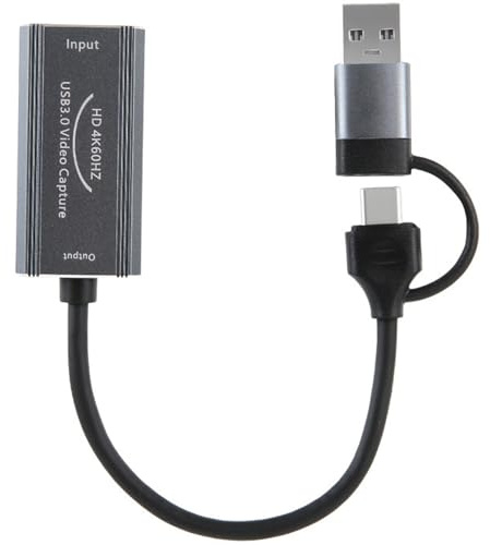 Video Capturing Card Type C+USB To HDTV Video Capturing Device Convert Digital Converter For PC Laptop Gaming Type C To Hdtv Adapter