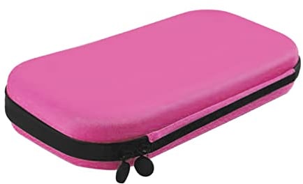 LUCKDANO Mini-Hartschalen-Tragetasche für Stethoskop-Organizer, Aufbewahrung, Wasserdicht, Staubdicht, Tragbare Tasche (PINK)