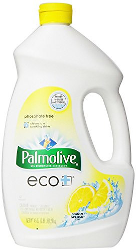 Palmolive Eco Gel Dishwasher Detergent, Lemon Splash - 45 ounce (3 Pack)