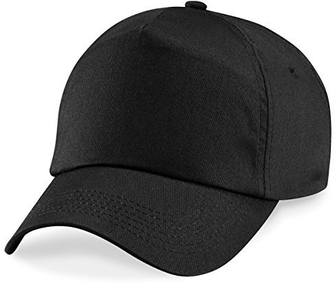 Beechfield Kids Cap in black