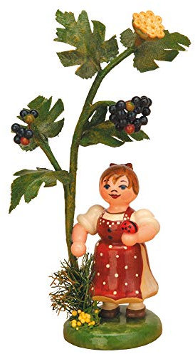 Hubrig Volkskunst Herbstkinder Herbstkind Holunder * Höhe 13cm