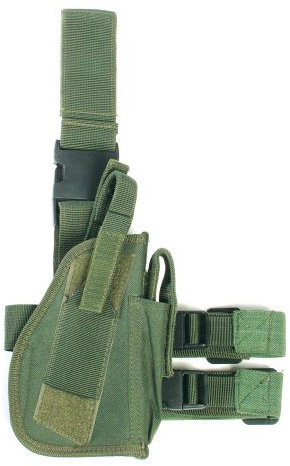 Mil-Tec Herren Tiefziehholster-16140001 Gurtel, Oliv, One Size
