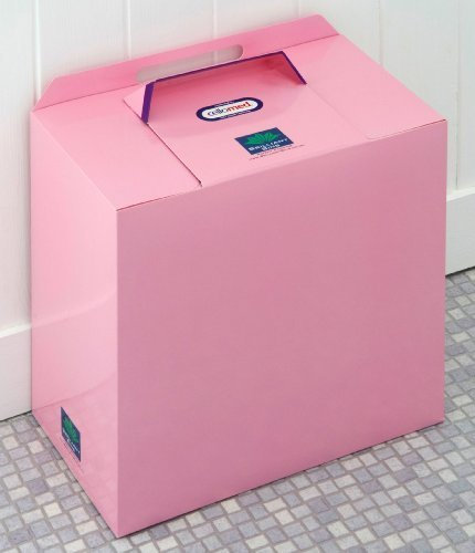 Pink Disposable Sanitary Bin - Trial Pack of Brilliant Bins: Award Winning, Low Cost, No Contracts