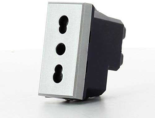 Bticino Axolute Hc4180 Presa Bipasso 2P+T, 10/16 A, Grigio