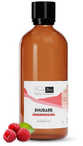 Freshskin Beauty LTD | Rhubarb Fragrance Oil 100ml - Candles, Bath Bombs, Soap Making, Reed Diffusers & Wax Melts - Cosmetic Grade - Vegan Friendly