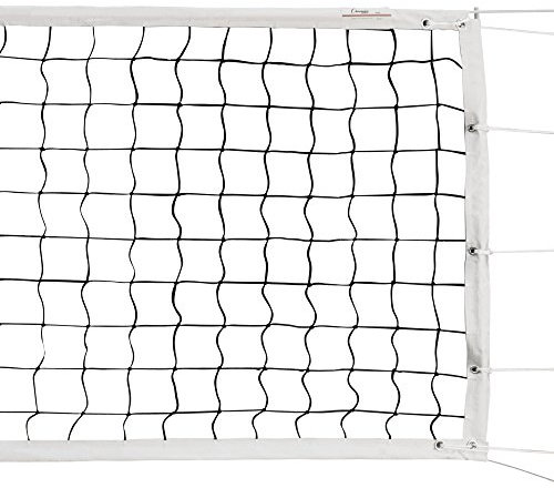 Champion Sports VN600 Volleyballnetze, offizielles Turnier- und Olympia-Größe, Turnier, 91 x 91 cm
