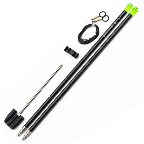 Korda Distance Sticks - Erdspieße zum Distanzmessen, Distanzmesser für Schnur beim Karpfenangeln