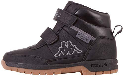 Kappa Bright Mid Stivali classici Unisex - Bambini e ragazzi, Nero (black), 25 EU