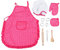 FTVOGUE Koch-Set für Kinder DIY Kochen Backen Anzug Spielzeug Set Pretend Play Kleidung Schürze Handschuhe Hut Herd