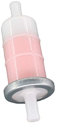 AISEN Benzinfilter Kraftstofffilter 8mm für Kawasaki KAF 300 A, KFX 700 A B, KVX 700 V-Force, VN 1500# 49019-1055