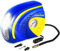 Goodyear Compressore d'aria per pneumatici auto, 12 V, pompa per pneumatici con manometro, pompa ad aria da 12 V, pompa ad aria con luce LED, utilizzabile per bici, bicicletta, basket, giocattoli