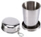 Taza Plegable de Viaje de Acero Inoxidable 240ML/140ML/75ML Taza Plegable portátil de Viaje al Aire Libre Taza Plegable Plegable Taza Plegable retráctil(Metro)
