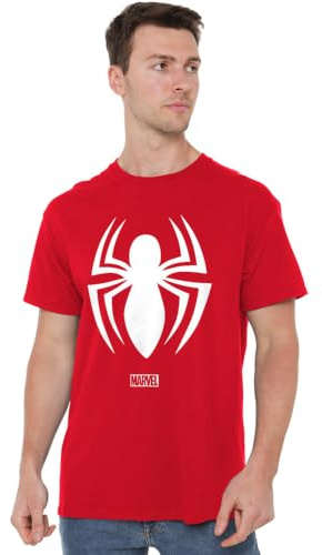 Marvel Men's Spiderman Logo T-Shirt (Pack of 1)