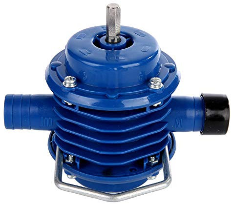 Mini Bomba de Agua Autocebante de Taladro Eléctrico Manual para Jardín al Aire Libre