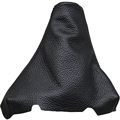 Für MercedesSLK R171 Automatik Modelle (2004-2011) Schaltsack, 100 % Leder, Schwarz