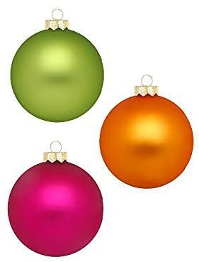 Christbaumkugeln WE Love Christmas - Magic by Inge - 6 Stück / 10cm (Mille Fiori)