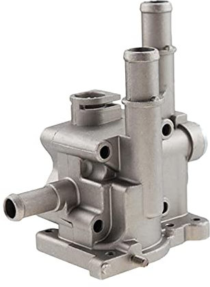 KCSAC Aluminium-Thermostat Gehäuseabdeckung Auto Thermostat Kühlsystem Zubehör für chevrolet Fit für Cruz Fit für Aveo Fit für Orlando 96817255 96984103