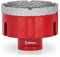 SagaSave 1 scie-cloche M14 de 80 mm pour revêtement diamant - Longue durée de vie - Pour verre, céramique, carrelage, marbre, céramique, bouteilles, etc