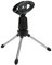 Annadue Microphone Stand Desk Tripod,Adjustable Mic Stand Holder Bracket,Detachable Desktop Microphone Holder with Mic Clip,5/8-inch Threaded Mount,for Conference/Live Broadcast