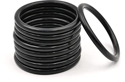 O-Ring-Dichtungsscheibe aus Nitril-Butadien-Kautschuk NBR,CS 2mm,OD 45mm 100Pcs