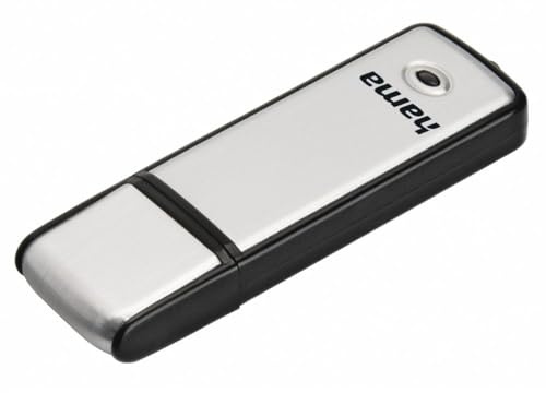 Hama USB-Stick Fancy 128GB, schwarz/Silber