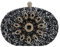 CORIOS Borsetta da Sera Donna Strass Clutch Cerimonia Borsa a Spalla Pochette Piccolo con Catena Elegante Borsa a Tracolla Borse Messenger per Cocktail Festa Cerimonia Ballo Nero