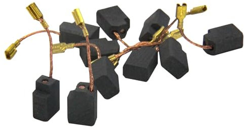 TASP Carbon Brushes Replacement for Dewalt Angle Grinder D28110 D28111 D28112 D28143 D28402 DWE4615, Auto Stop, Part No. 650916-01 181216-01, Pack of 10