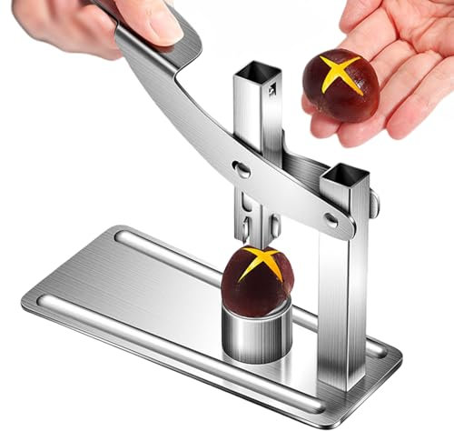 Kastanienschneider - Öffner Walnusswerkzeug Kastanienzange Clip - Wiederverwendbarer Snips Küchen-Kastanienschneider für Nuss-Walnuss-Kastanien