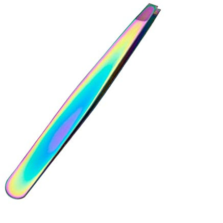 ZzzaNa Pinzette for Sopracciglia Pinzette for Sopracciglia Oblique in Acciaio Inossidabile Rasatura e depilazione Pizzico for Sopracciglia Pinza for rimozione Punti Neri (Color : 01) Pinzette (Color