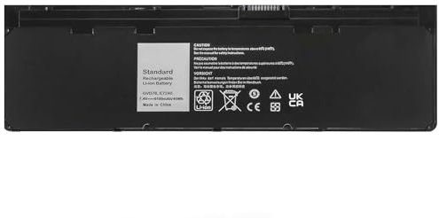 FESTAS 7.4V 6100mAh/45Wh WD52H GVD76 VFV59 Laptop Ersatz Akku für Dell Latitude 12 7000 E7240 E7250 Ultrabook KWFFN J31N7 F3G33 HJ8KP W57CV WG6RP 9C26T J31N7 NCVF0 YDN87 HJ8KP JN0J1 451-BBFX BBFW
