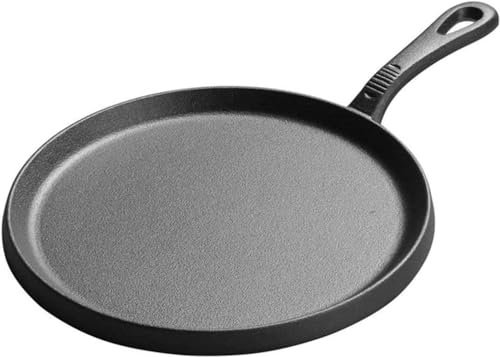LRTYZBD Wok Cookery Cast Iron Pancake Pan Pan Pancake Baking Pan Thickened Physical Non-Stick Cookware-25cm ovenware