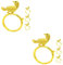 Alipis 8 STK Vogel-Serviettenringe Essdekore aus Metall Esstisch dekor Tischdekoration Serviettenhalter Ornament Hochzeitsdekorationen Party-Serviettenringe Serviettenschnalle aus Metall