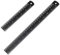 Lineal Metall 15 cm 30 cm, 2 Stück Doppelseitenskala Ruler, Stahllineal, Edelstahl Lineal Stahllineal, Geeignet für Ingenieurschule Lehre Büro nach Hause (Schwarz)