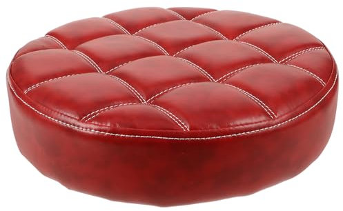 HOLIDYOYO Runder Pu-Sitz Für Barhocker Strapazierfähiges Ersatzpolster Für Kantine Und Restaurant Hochwertige Sitzfläche Für Runde Stühle Und Langlebig Kindersicheres Design