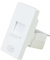 Toma de Internet PNI RJ45M modular, CAT5, CAT6, montaje empotrado, blanco