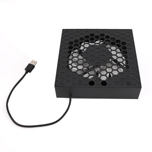 Ventilateur de Refroidissement RVB pour Série X 3, Température Contrôlée, Ventilateur de Refroidissement Supérieur de Console avec Support de Casque, 3 Vitesses Réglables