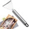 Mimoqk Fish Scale Planer, Fish Scale Scraper | Fish Scale Planer Cutter Tool | Multifunctional Stainless Steel Fish Tool, Fish Accessories