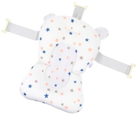 ifundom Cojín Flotante Antideslizante Para Bañera Soporte Para Recién Nacido Cama De Baño Cómoda y Segura Para Ducha Infantil