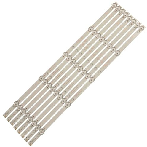 TVAAGHBCBR 27pcs(3TV) LED Backlight Strip Compatible With Philips 50 TV 4708-K50WDC-A2113N11 50USK1810 K500wdc2 A2 50PUT6023 50put6002 5 Lamp(9PCS(1TV))